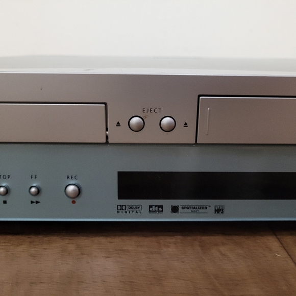 Go Video Sonic Blue DVR4300 DVD VCR Combo VHS Tape Player Recorder NO REMOTE - Picture 5 of 9